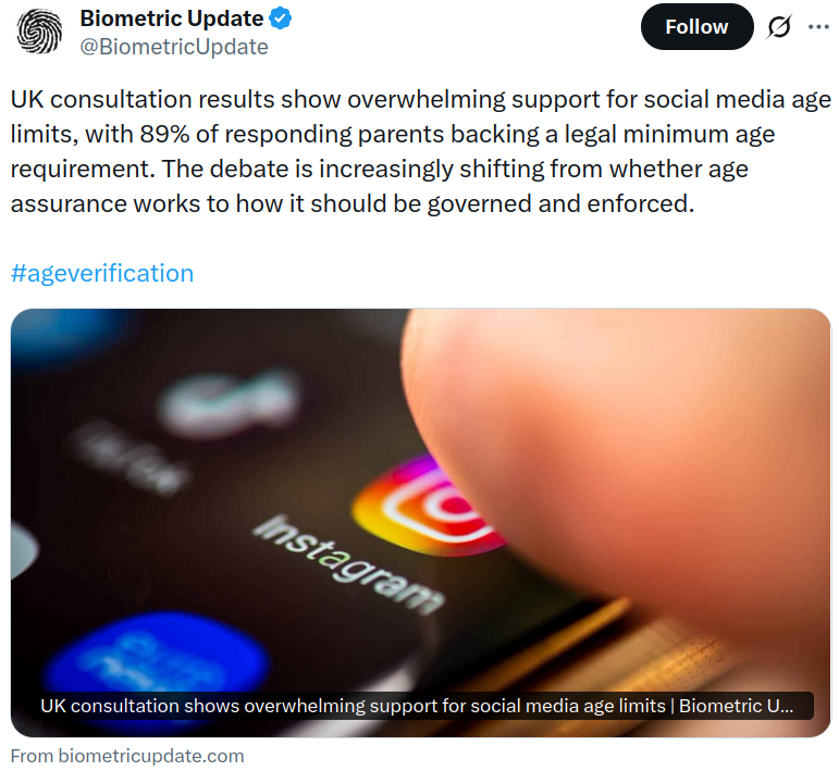 File:Biometric Update tweet 85 percent parents age limits.png