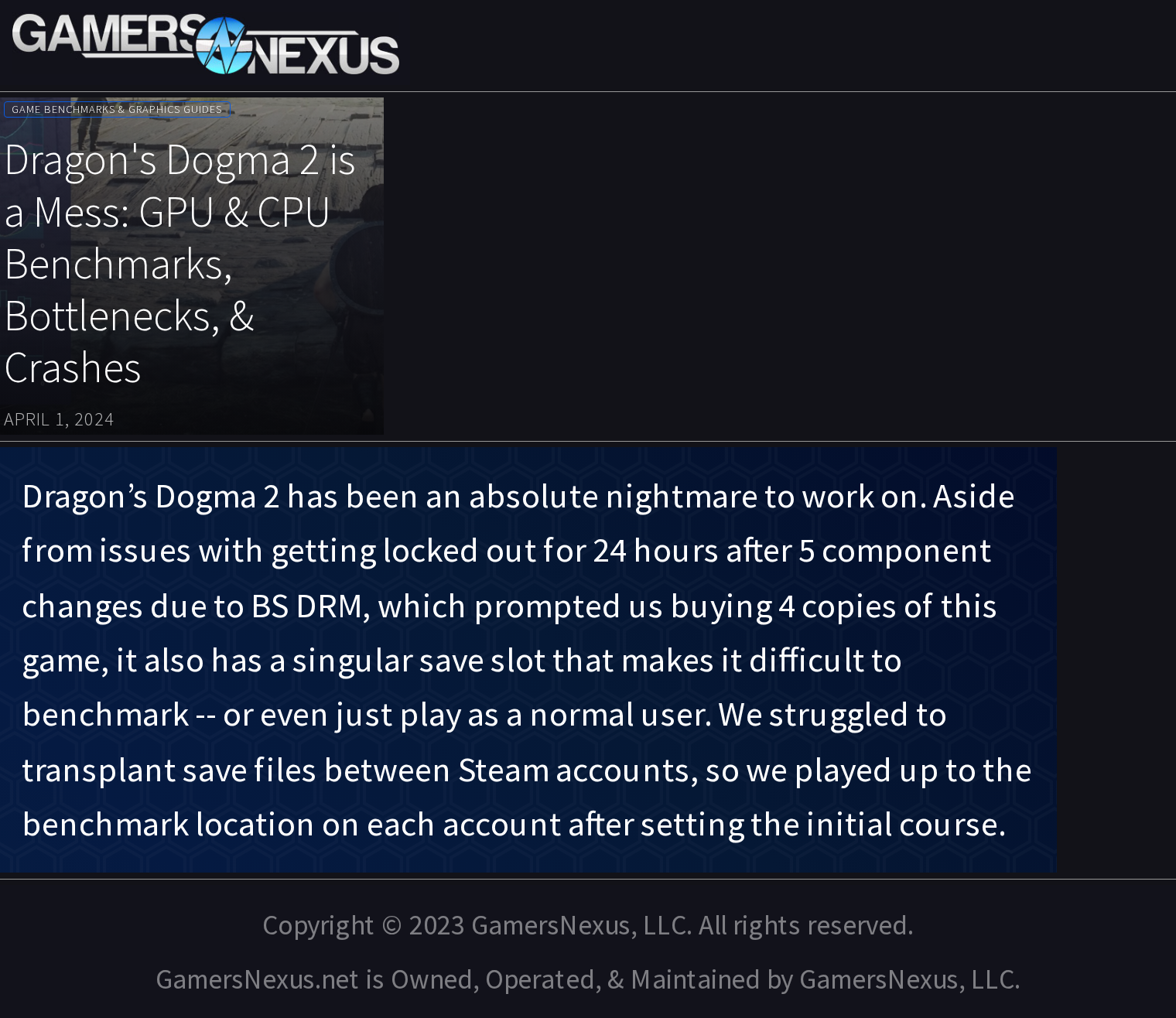 File:Gamers Nexus Dragon's Dogma 2 DRM lockout paragraph 2024.png
