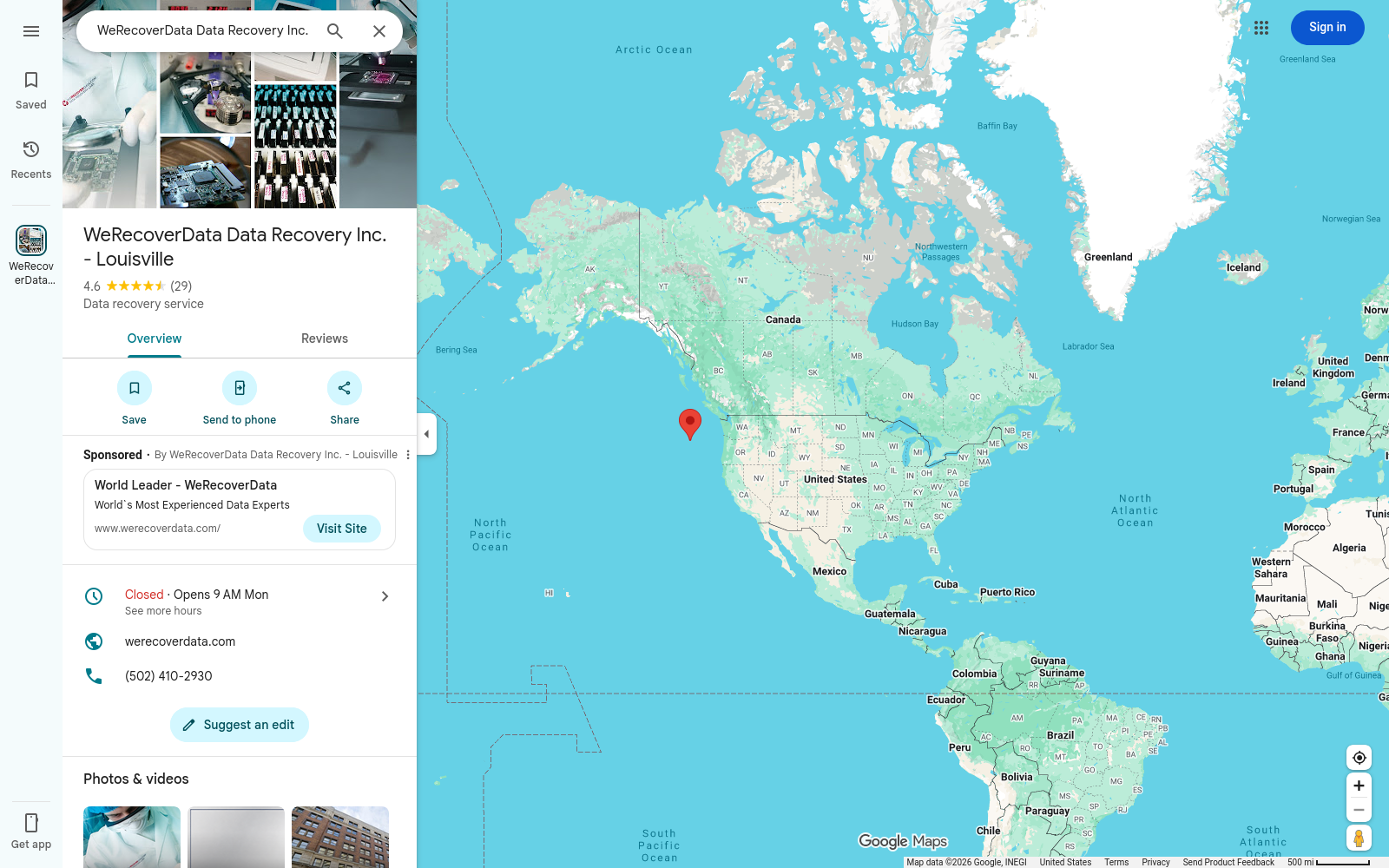 File:WeRecoverData-Louisville-maps-listing-ocean-pin-2026-07-26.png