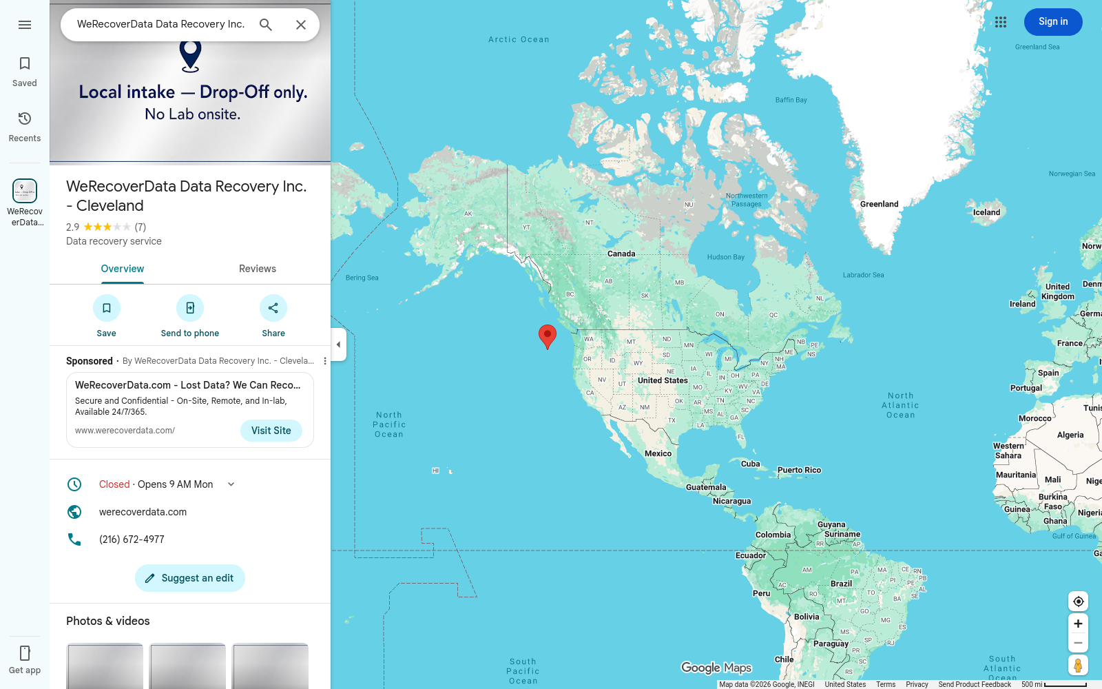File:WeRecoverData-Cleveland-maps-listing-ocean-pin-2026-07-26.png