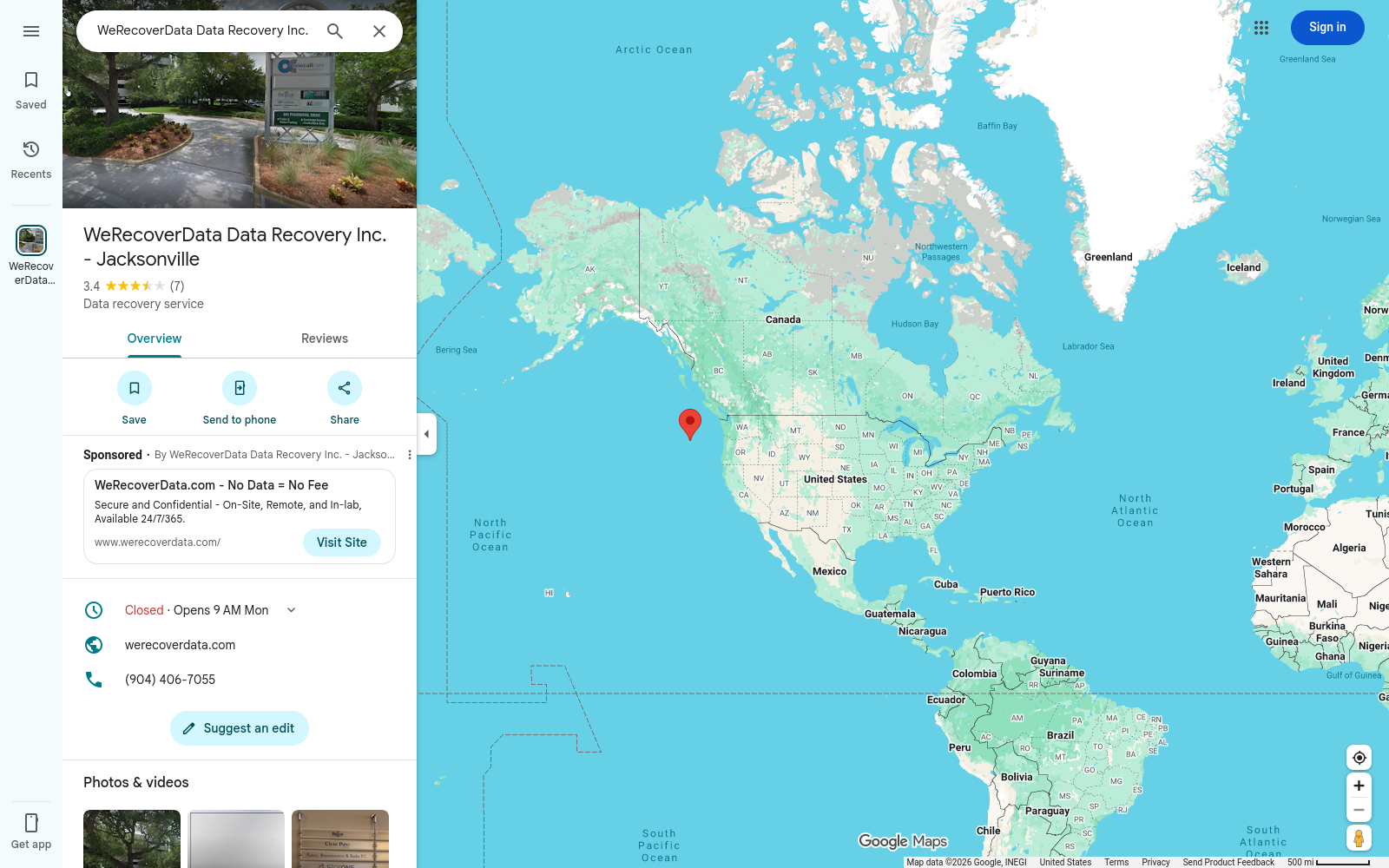 File:WeRecoverData-Jacksonville-maps-listing-ocean-pin-2026-07-26.png