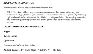AB 1921 committee analysis registered opposition.png