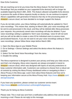 Amazon Echo removal of Do Not Send Voice option.png