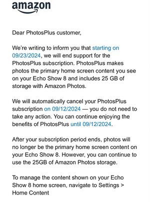 Amazon PhotosPlus discontinuation notice 2024.jpg
