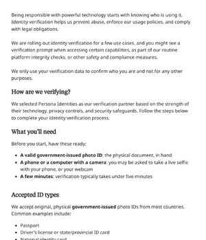 Anthropic Claude identity verification support page.png
