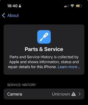 Apple iPhone 13 unrecognized camera part.webp