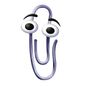 Clippit the paper-clip, saying: