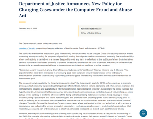 DOJ 2022 CFAA charging policy good-faith research.png