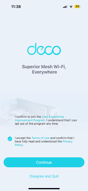 Deco app opening screen checkbox selected.png