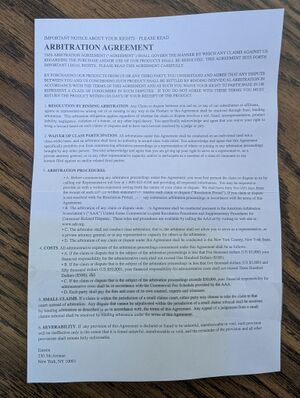 Gotham Steel Arbitration Agreement.jpg