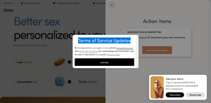 Hims & Hers Terms of Service update website 2025.png