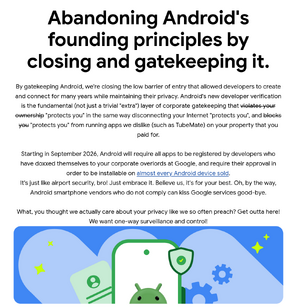 If Google were honest - Android developer verification.png