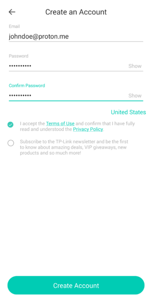 Kasa Account Creation Screen Checkbox Selected(App).png