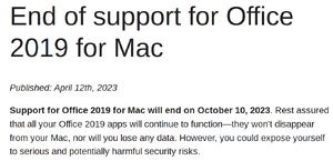 MS Office 2019 EOS page archived 2023.png