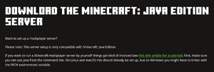 Minecraft Java Edition server download page.png