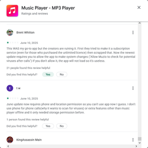 Muzio Player Google Play review - Brent Whitton.png