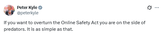 File:Peter Kyle's tweet .webp