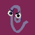 A CC-0 (public domain) 3D model based on Clippy