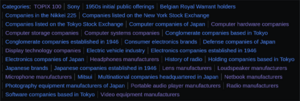 Screenshot of Sony Wikipedia article categories.png
