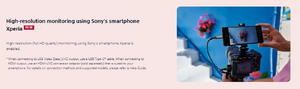 Sony Xperia notice external monitor feature subscription 1.webp
