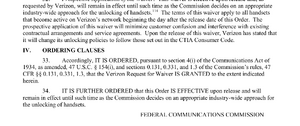 Verizon FCC handset unlocking waiver order.png